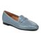 Vionic Newport Women's Orthotic Loafer Casual Shoe - Vintage Blue Haze - Angle main