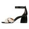 Vionic Salinas Women's Supportive Orthotic Heeled Shoe - Black/Cream - Left Side
