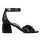 Vionic Salinas Women's Supportive Orthotic Heeled Shoe - All Black - Right side