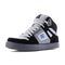DC Work Crew Pure Work Men's Composite Toe High-Top Work Shoe - Black / Gray / Blue - 