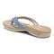 Vionic Bella X Women's Orthotic Support Sandal - Blue Shadow - Back angle