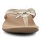 Vionic Bella X Women's Orthotic Support Sandal - Gold - Front