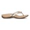 Vionic Bella X Women's Orthotic Support Sandal - Gold - Right side