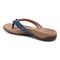 Vionic Bella X Women's Orthotic Support Sandal - Dark Blue - Back angle
