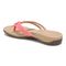 Vionic Bella X Women's Orthotic Support Sandal - Shell Pink - Back angle