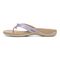 Vionic Bella X Women's Orthotic Support Sandal - Purple Heather - Left Side