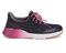 Drew Bandit Women's Athletic/Walking Shoe - Black Mesh Combo - Outside View