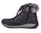 Drew Tracker Women's Comfort Boot - Black Combo - Inside View