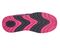 Drew Halo Women's Comfort Sneaker - Black/Pink Mesh Combo - Top View