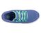 Drew Halo Women's Comfort Sneaker - Blue Mesh Combo - Sole View