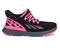 Drew Halo Women's Comfort Sneaker - Black/Pink Mesh Combo - Outside View
