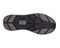 Drew Match Men's Casual Shoe - Black Pebbled Leather - Top View