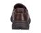 Drew Match Men's Casual Shoe - Brown Pebbled Leather - Back View