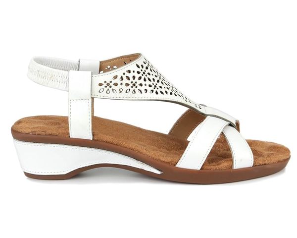 Ros Hommerson Kitsy Women's Wedge Sandal - Black Leather