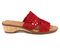 Ros Hommerson Kudos Women's Slip-On Sandal - Red Fabric