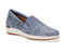 Ros Hommerson Orleans Women's Casual Sneaker - Denim Printed Leather - Main View