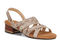 Ros Hommerson Breeze Women's Comfort Sandal - Roccia Snake Print Leather - Main View