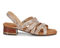 Ros Hommerson Breeze Women's Comfort Sandal - Roccia Snake Print Leather - Outside View