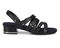 Ros Hommerson Breeze Women's Comfort Sandal - Black Pebble Patent - Outside View
