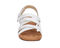 Ros Hommerson Breeze Women's Comfort Sandal - White Atando Leather - Front View