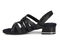 Ros Hommerson Breeze Women's Comfort Sandal - Black Pebble Patent - Inside View