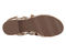 Ros Hommerson Breeze Women's Comfort Sandal - Roccia Snake Print Leather - Top View