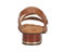 Ros Hommerson Breeze Women's Comfort Sandal - Luggage Antando Leather - Back View