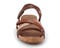 Ros Hommerson Pool Women's Sandal - Brown Multi Leather - Front View