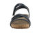 Ros Hommerson Pool Women's Sandal - Navy Antando Leather - Front View