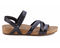 Ros Hommerson Pool Women's Sandal - Black Antando Leather - Outside View