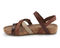Ros Hommerson Pool Women's Sandal - Brown Multi Leather - Inside View