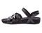 Ros Hommerson Pool Women's Sandal - Black Textured Multi Leather - Inside View