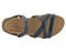 Ros Hommerson Pool Women's Sandal - Navy Antando Leather - Sole View