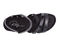 Ros Hommerson Pool Women's Sandal - Black Textured Multi Leather - Sole View