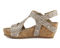 Ros Hommerson Traci Women's Adjustable Sandal - Roccia Snake Print Leather - Inside View