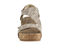 Ros Hommerson Traci Women's Adjustable Sandal - Roccia Snake Print Leather - Front View