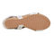 Ros Hommerson Traci Women's Adjustable Sandal - White Napa Leather - Top View