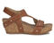 Ros Hommerson Traci Women's Adjustable Sandal - Luggage Nappa Leather - Outside View