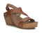 Ros Hommerson Traci Women's Adjustable Sandal - Luggage Nappa Leather - Main View