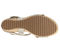 Ros Hommerson Traci Women's Adjustable Sandal - Roccia Snake Print Leather - Top View