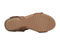 Ros Hommerson Traci Women's Adjustable Sandal - Luggage Nappa Leather - Top View