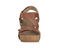Ros Hommerson Traci Women's Adjustable Sandal - Luggage Nappa Leather - Front View