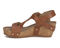 Ros Hommerson Traci Women's Adjustable Sandal - Luggage Nappa Leather - Inside View