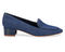 Ros Hommerson Honey Women's Dress Shoe - Denim Fabric/navy Leather - Outside View