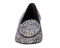 Ros Hommerson Honey Women's Dress Shoe - Multi Boucle/Black Pat - Front View