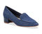 Ros Hommerson Honey Women's Dress Shoe - Denim Fabric/navy Leather - Top View