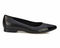 Ros Hommerson Remi Women's Flat Shoe - Black Leather - Outside View