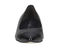Ros Hommerson Remi Women's Flat Shoe - Black Leather - Front View