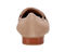 Ros Hommerson Trish Women's Penny Loafer - Light Taupe Kid Suede - Back View