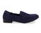 Ros Hommerson Trish Women's Penny Loafer - Navy Suede - Outside View